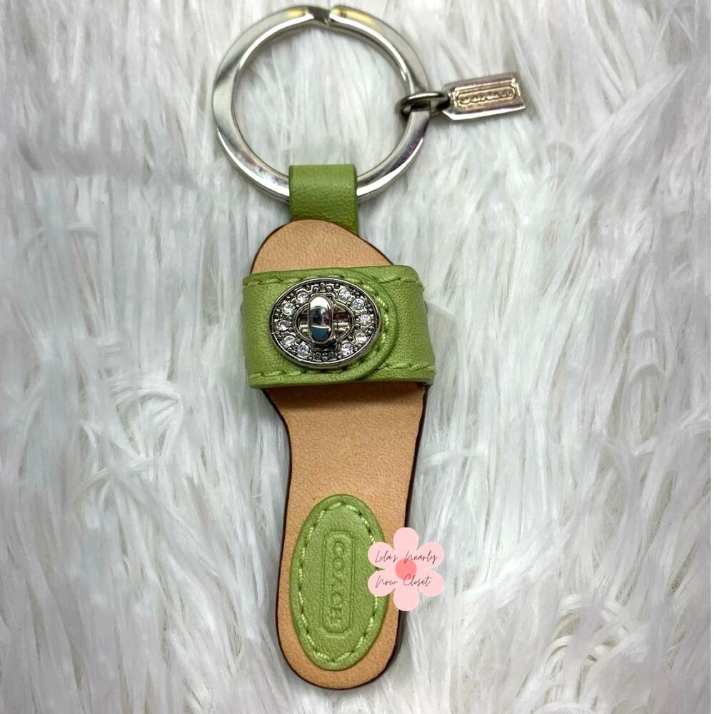 y2k COACH Vintage Sandal Bag Charm Key Chain